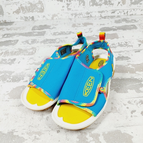 New Keen Kids Knotch River Open Toe Sandals A537 - Picture 2 of 11